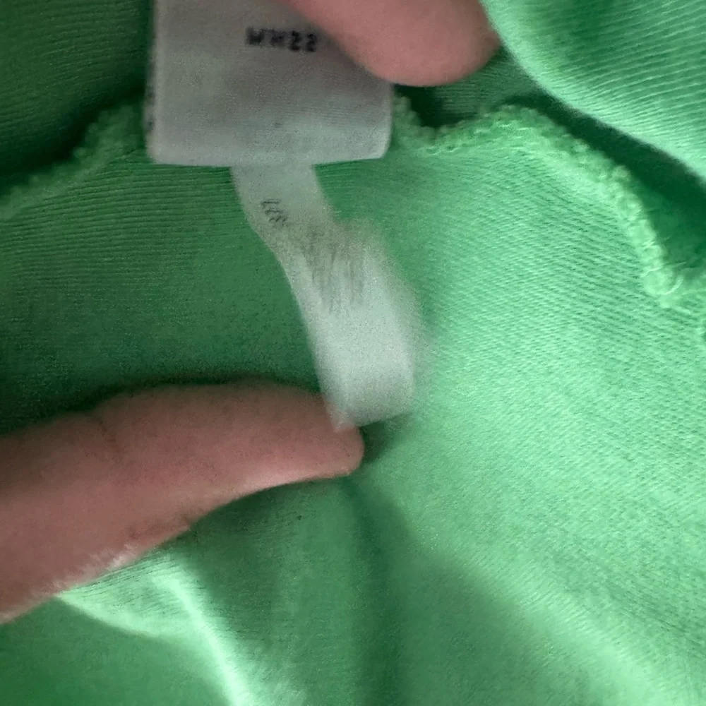 Polo Ralph Lauren Light Green & Orange Pony Polo Shirt XL Custom Fit Luxury